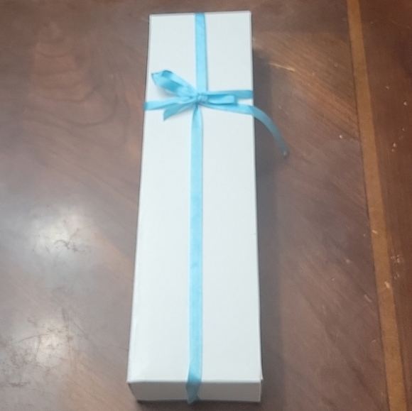 Men's Sears Striped Gray and Brown 55" Long 3" Wide Tie - Picture 6 of 6